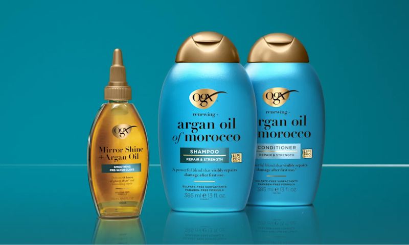 3 steps to nourished glossy hair: 1 Pre-wash Gloss 2 Shampoo 3 Condition