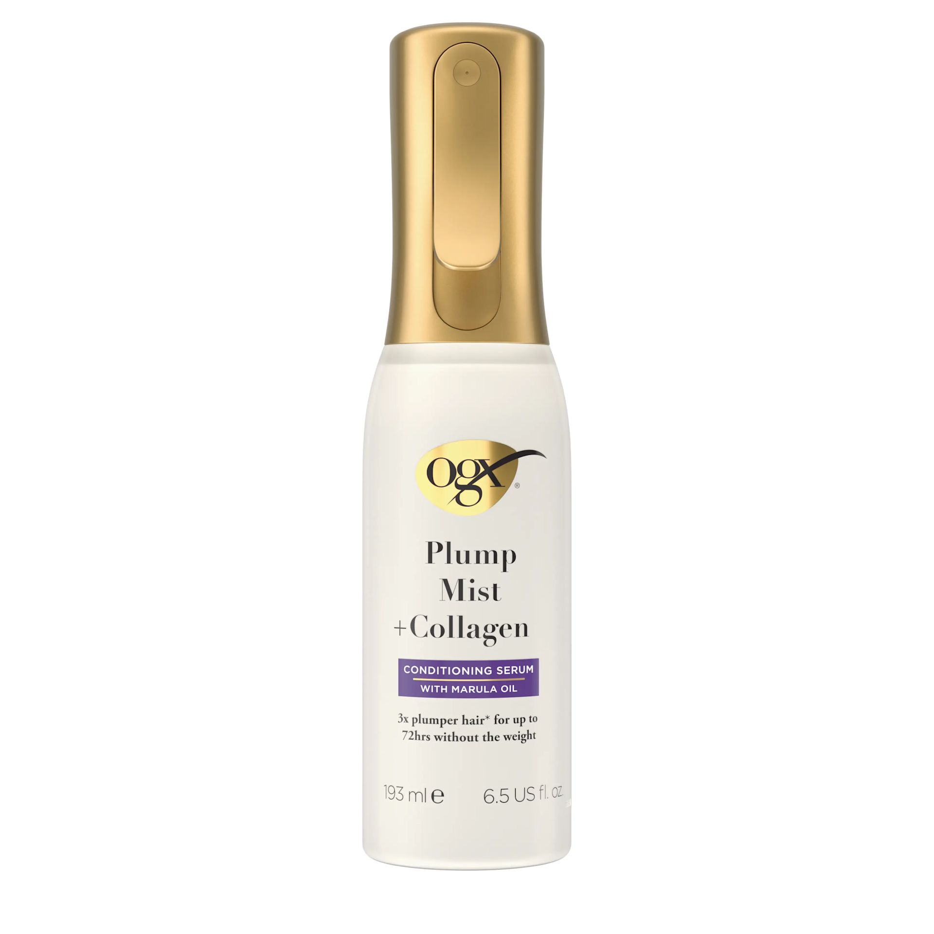 OGX EMEA UK Mist Collag Condit Serum Marula Oil 193ml PR Front