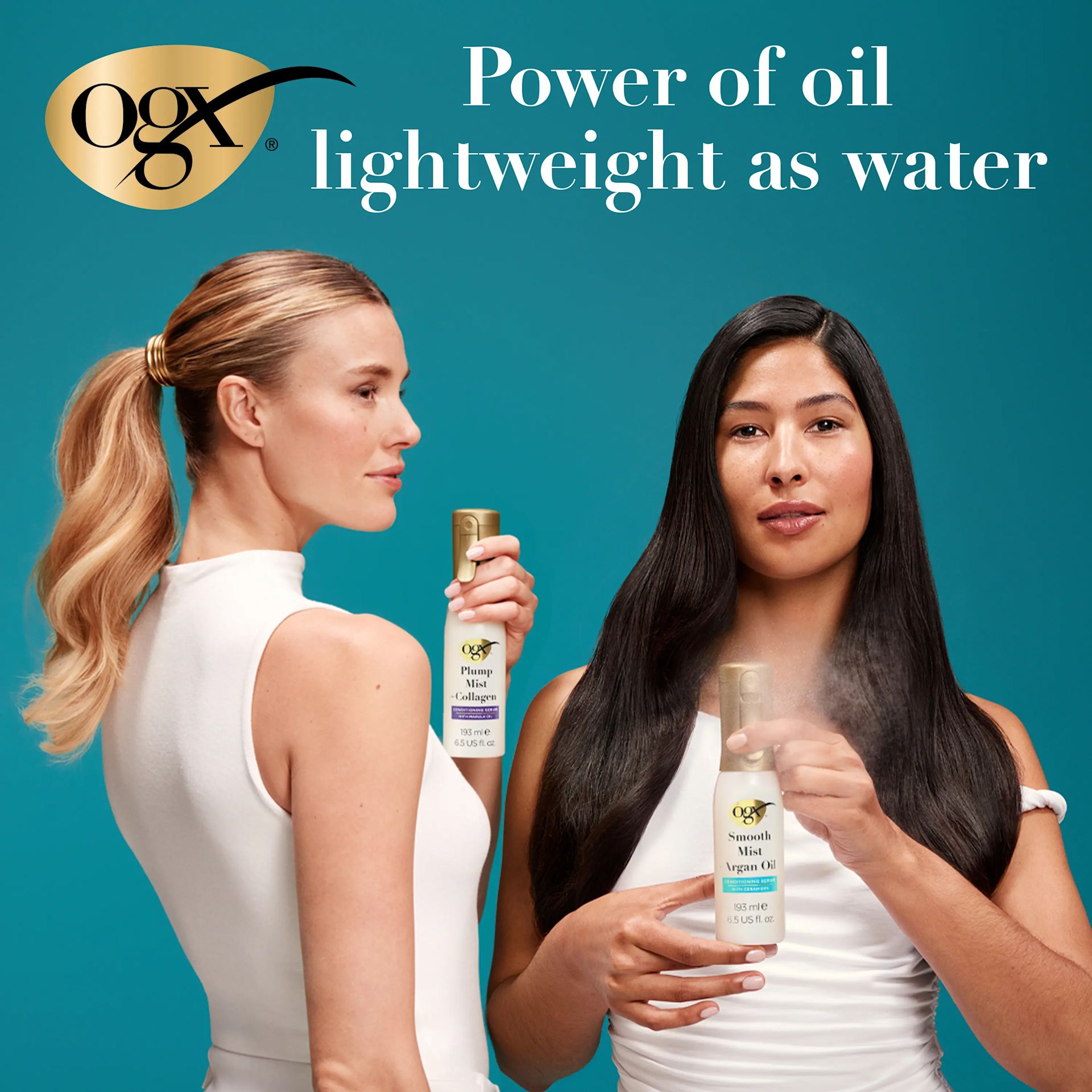 OGX EMEA UK Mist Arg Oil Condit Serum Ceramide 193ml SI02