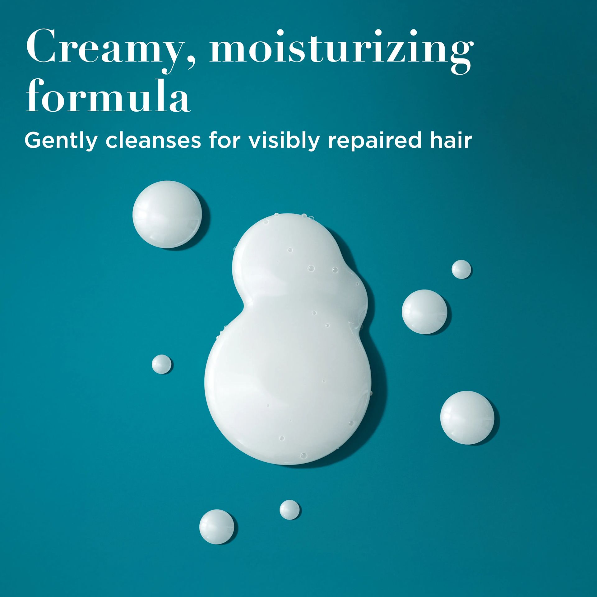 Argan Oil Texture and Consistency. Creamy formula gently cleanses for visibly repaired hair