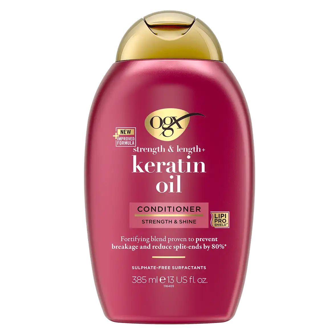 OGX® Stength & Length + Keratin Oil Conditioner 385ml