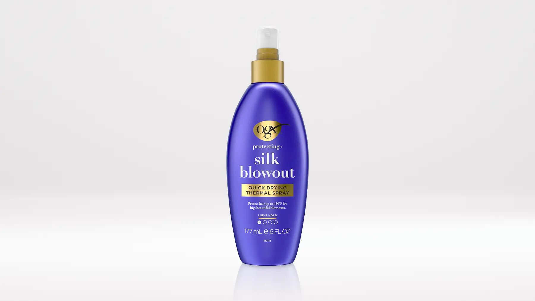 Silky Blowout Quick Drying Thermal Spray - Front of pack