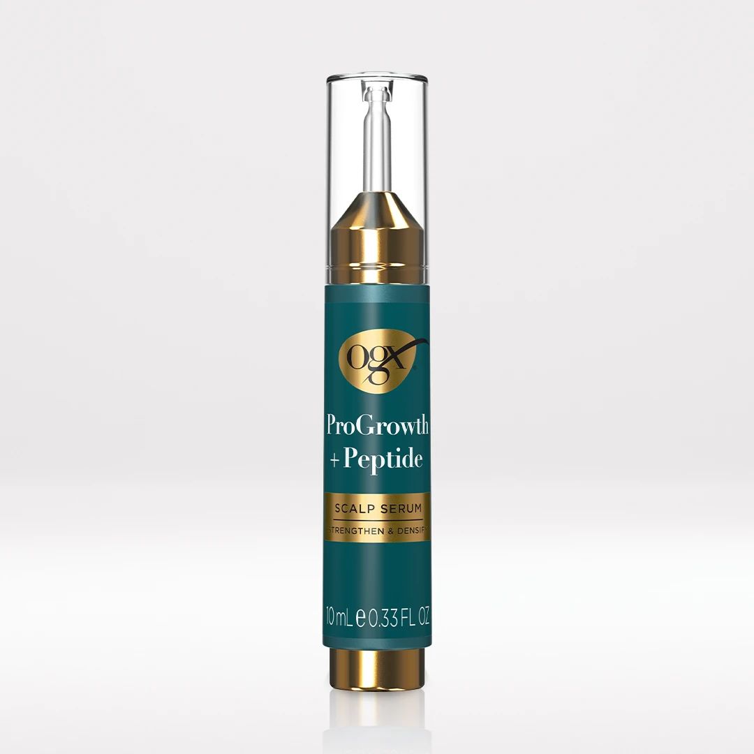 ProGrowth + Peptide Scalp Serum Front of Packaging