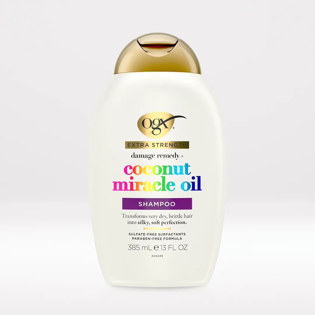 Coconut Miracle Oil Shampoo 13oz Front of Packaging