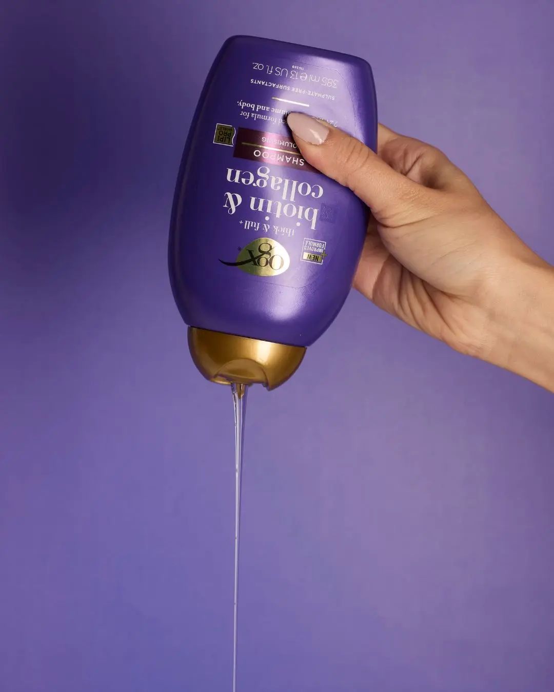 OGX Thick & Full+ Biotin & Collagen  Shampoo | OGX® Beauty
