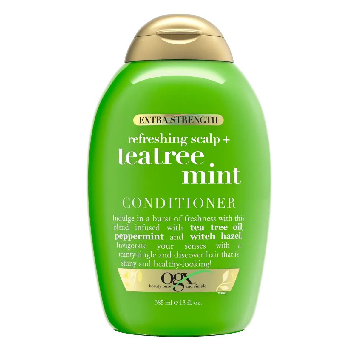 [DISCONTINUED] Teatree Mint Extra Strength Conditioner 13oz Front of Packaging