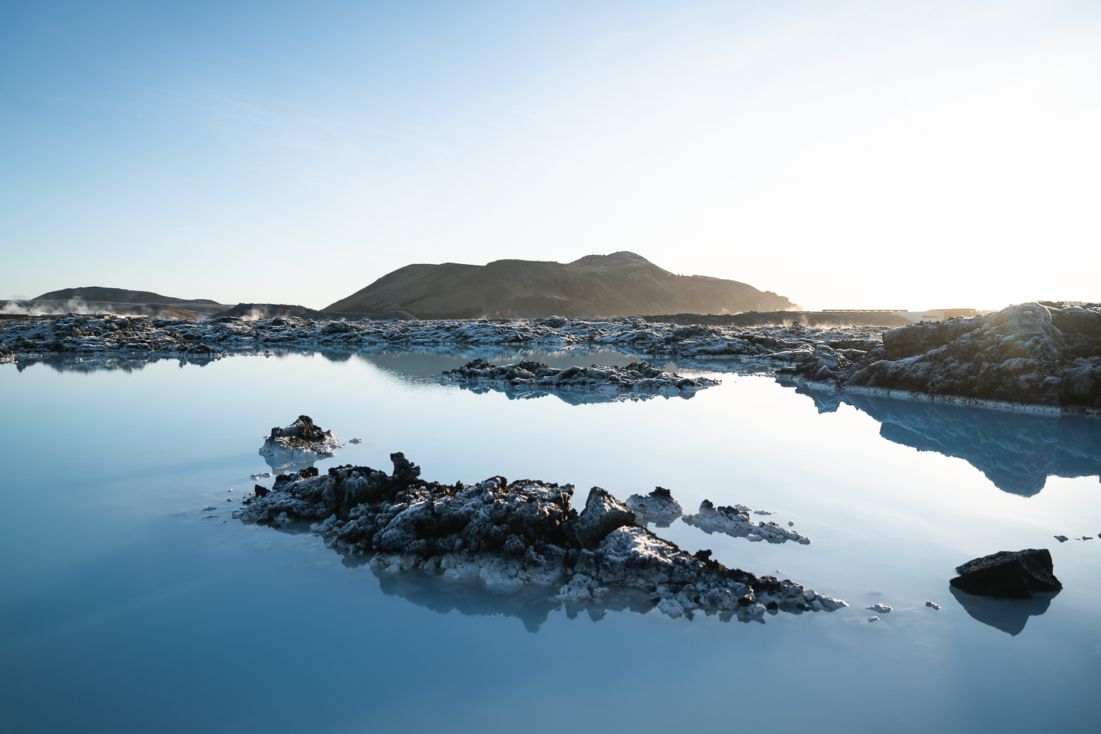 Why is the Blue Lagoon blue?