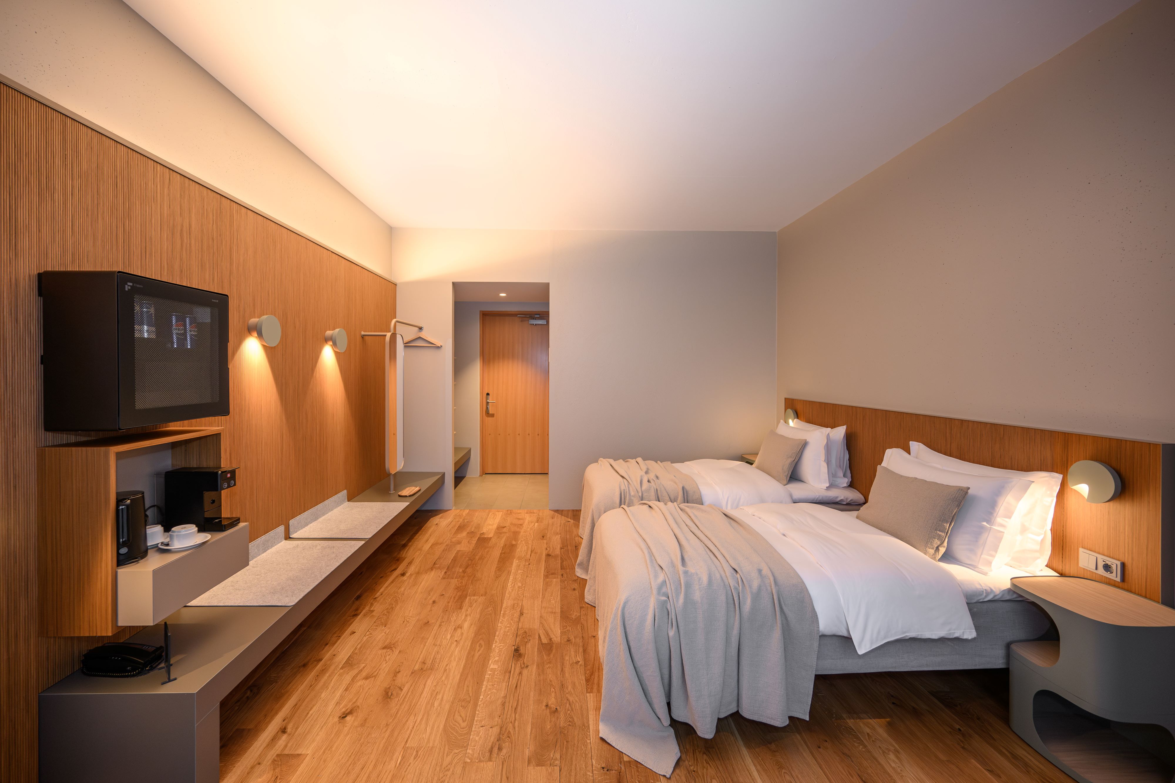 Moss Deluxe Room Twin | Silica Hotel | Blue Lagoon Iceland