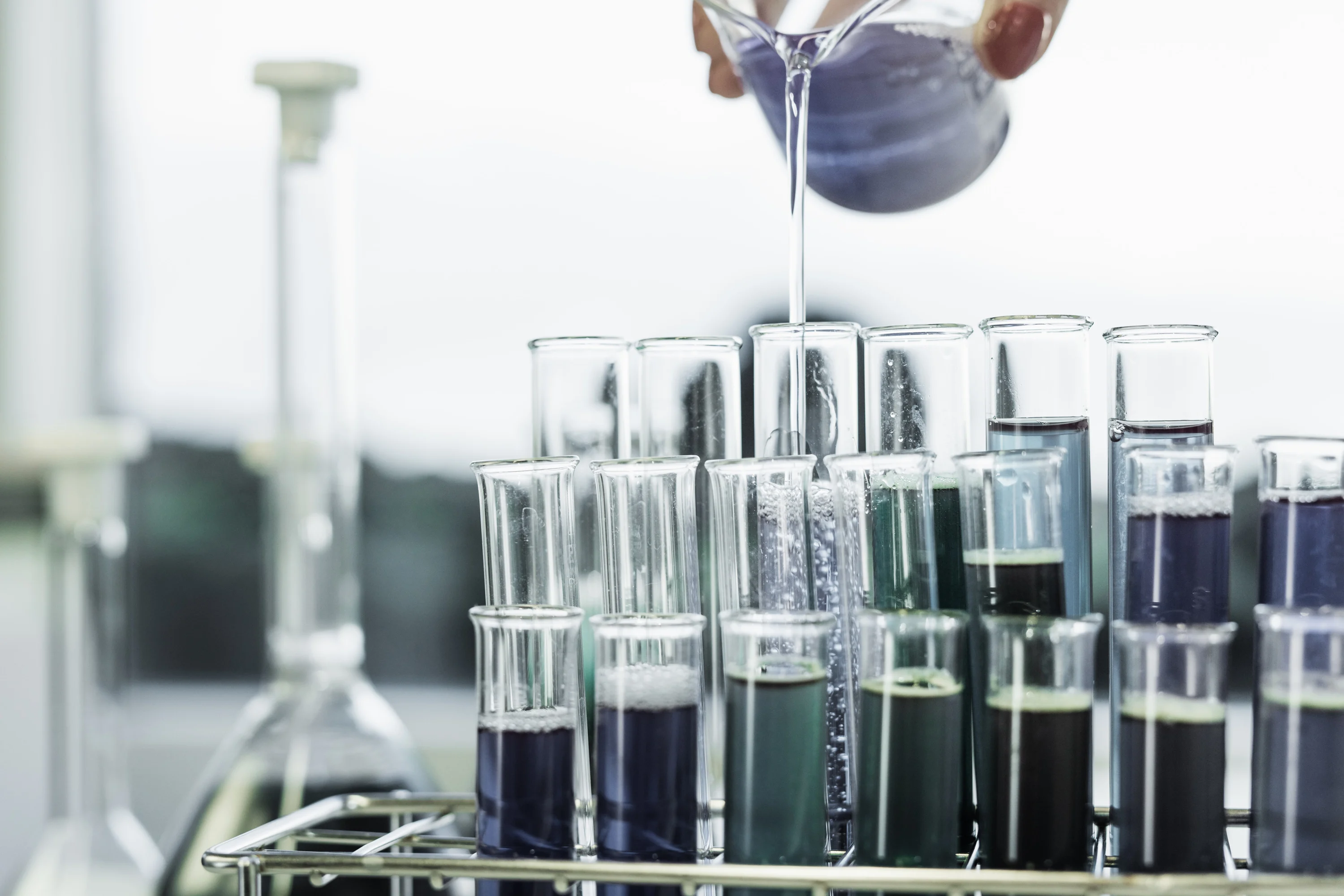 Lab beakers