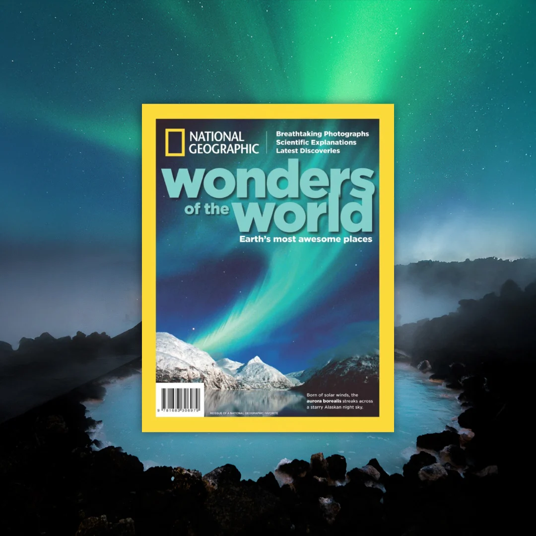 Northern Lights and National Geographic cover