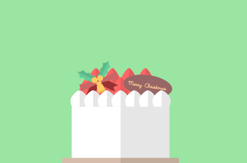 Tweenmax Jsでクリスマスケーキのイラストにアニメーションを加える方法 ツクログ