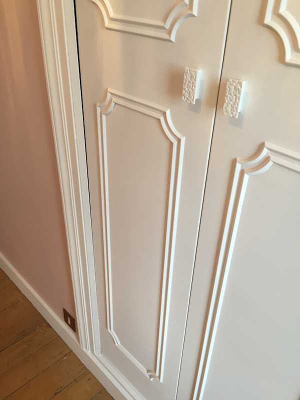 DECORATION D'UN DRESSING - CHAMBRE D'AMIS