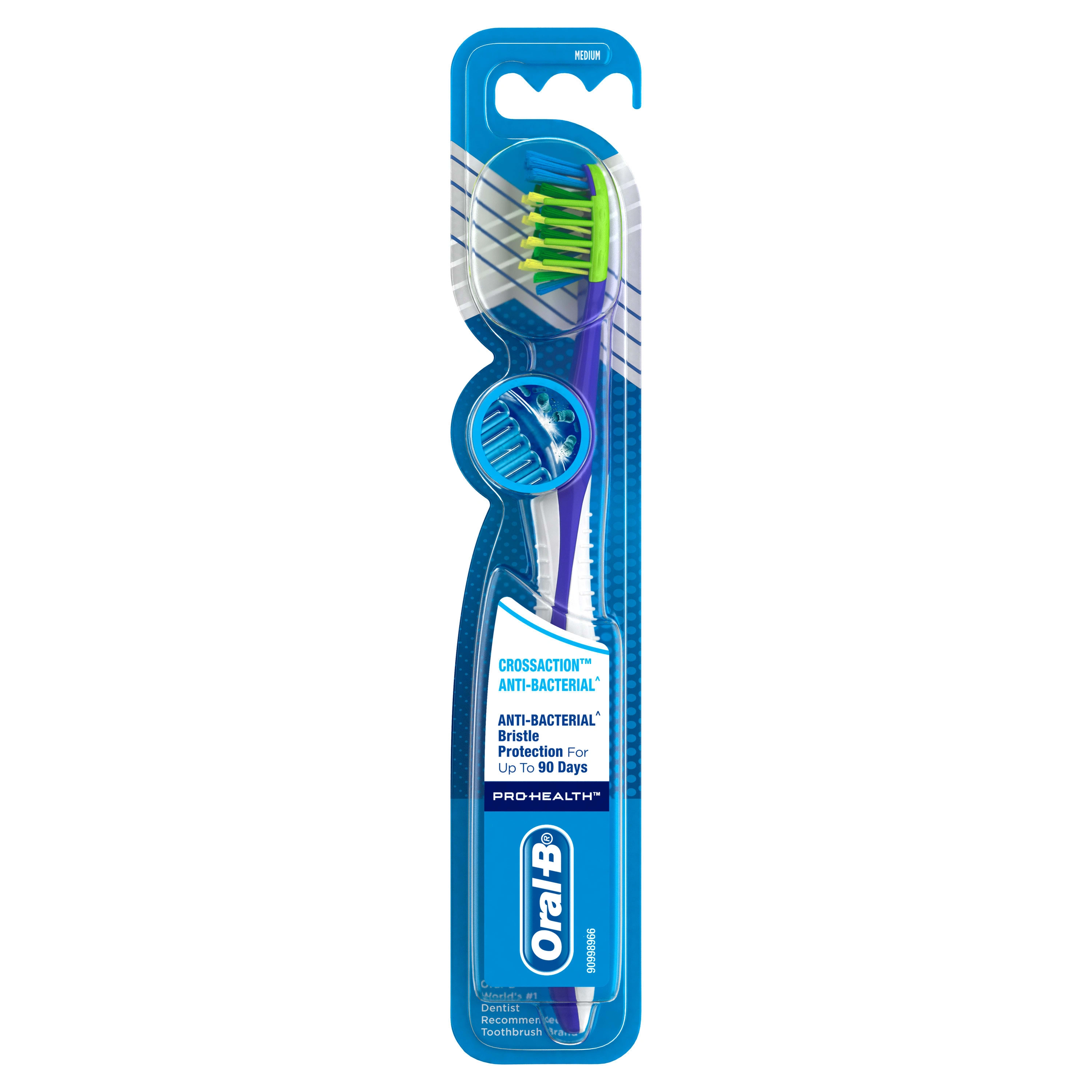 Oral-B Cross Action - Anti-Bacterial Toothbrush