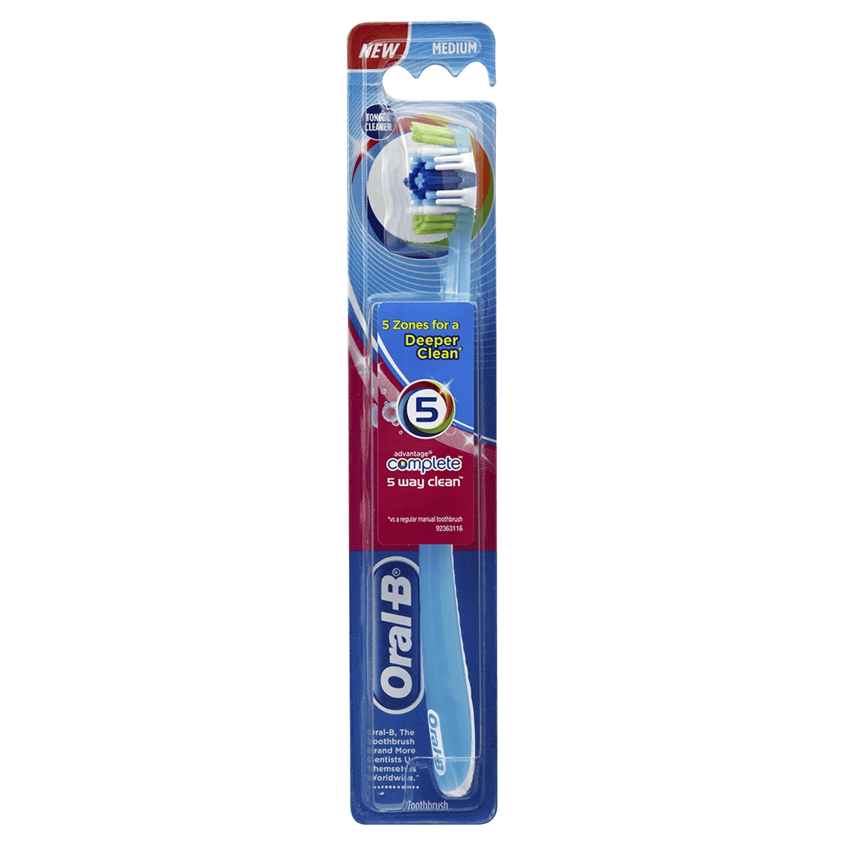 Oral-B Advantage Complete 5-Way Clean Toothbrush