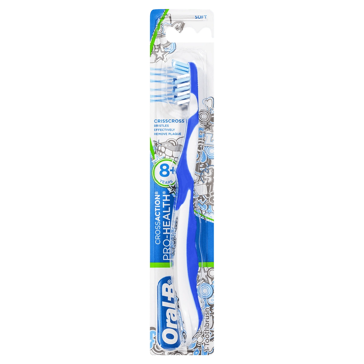 Oral-B Stages 4 Cross Action - 8+ Years Toothbrush