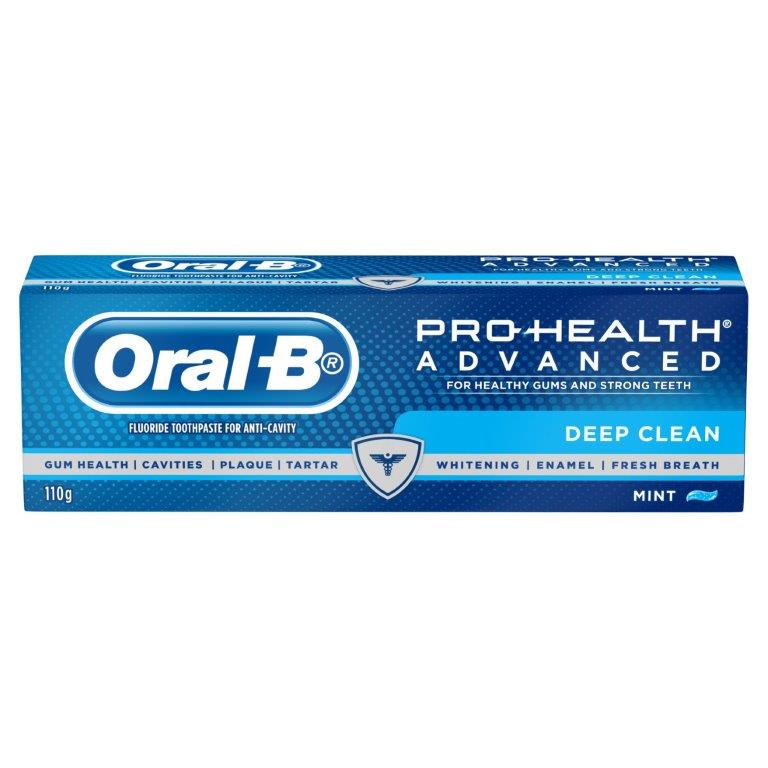 oral b pro health advanced toothpaste