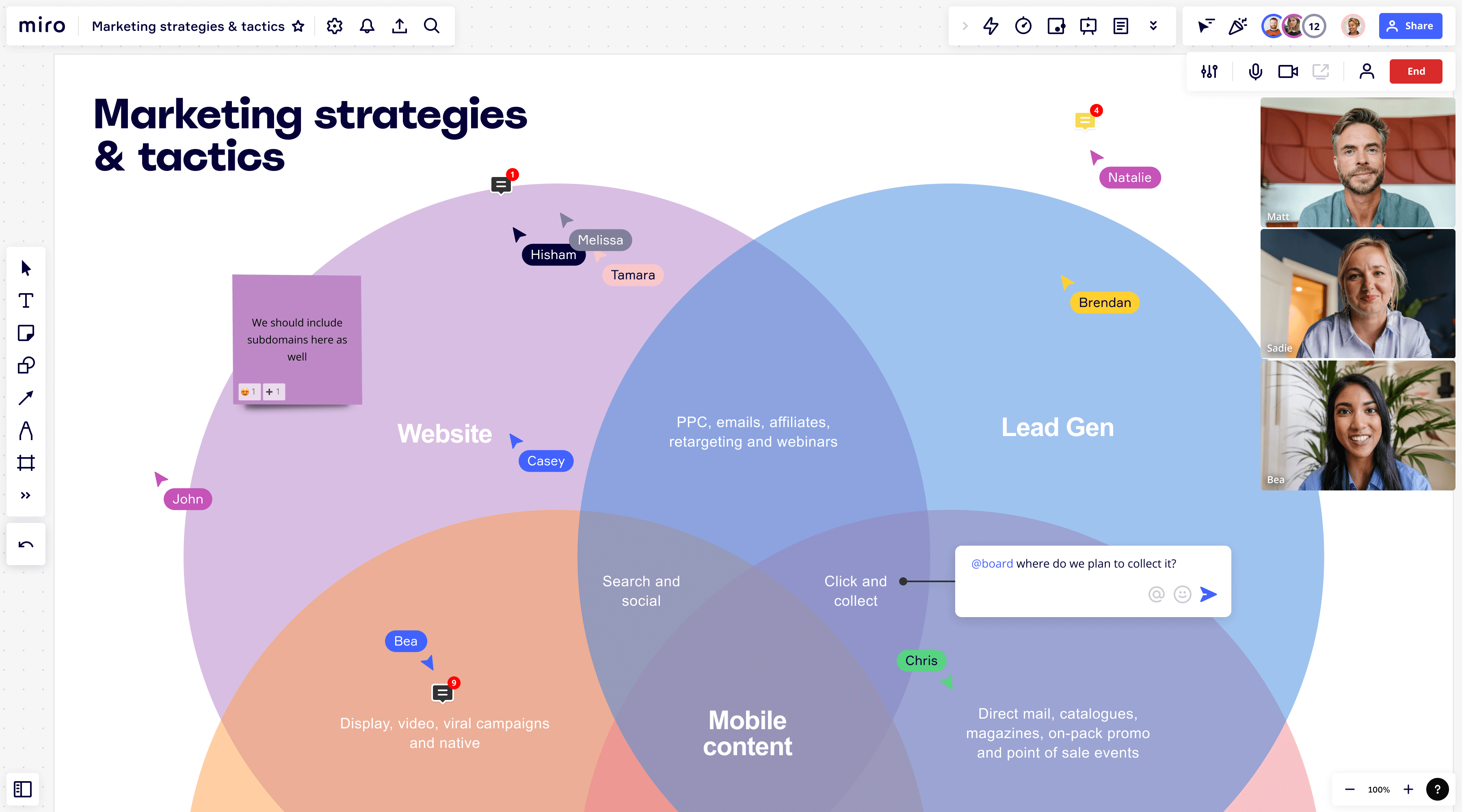 無料のベン図作成ツール ビジネスやデータ分析に活躍 Miro