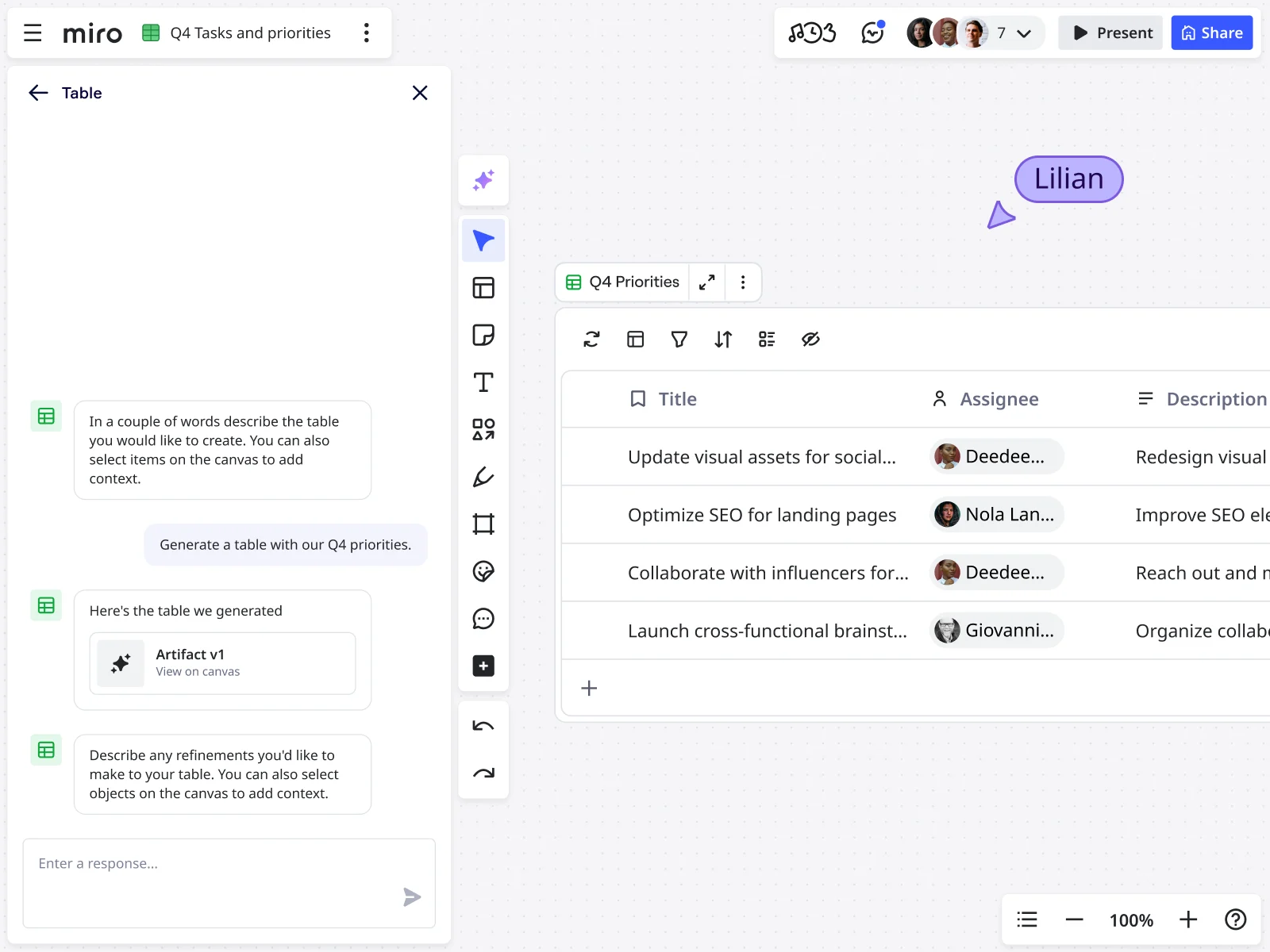 create with ai tables keyword ai product management hero image x2