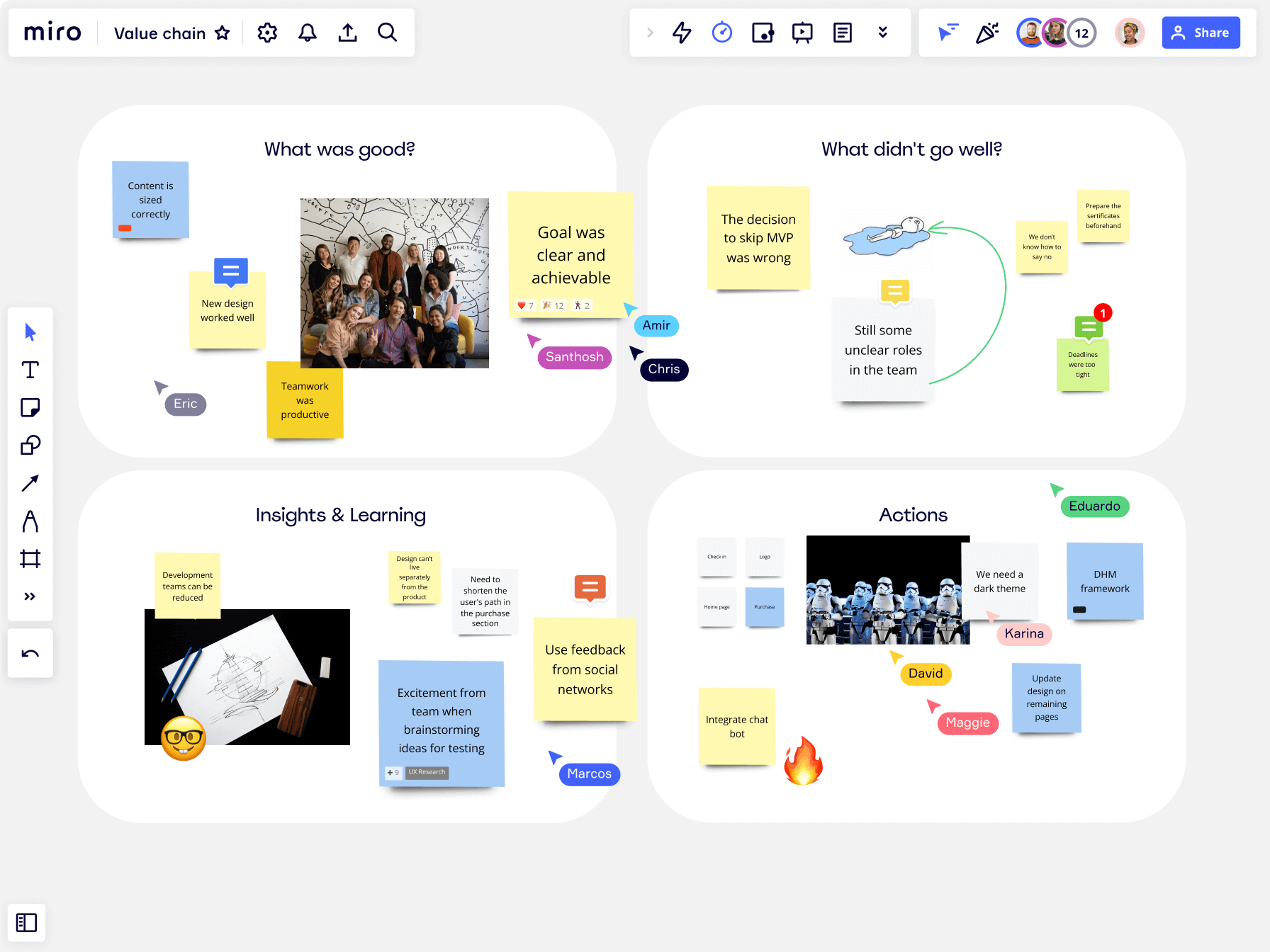 Run Inclusive Retrospective Meetings | Miro