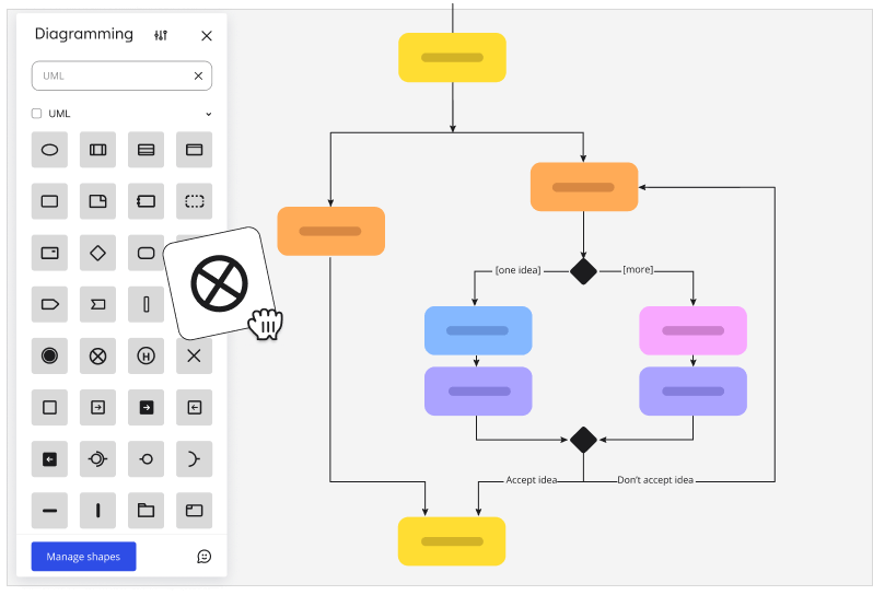 An Easy to Use Process Mapping - Product Overview 04 Diagramming Product Image EN Small 3 2 