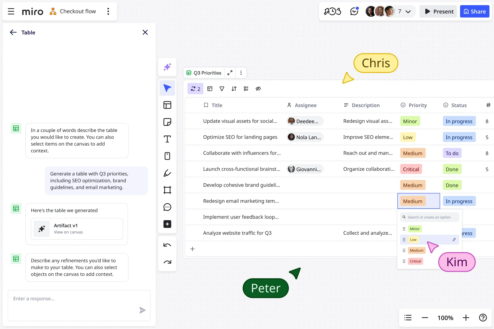 create with ai tables keyword ai product development sub header image x2