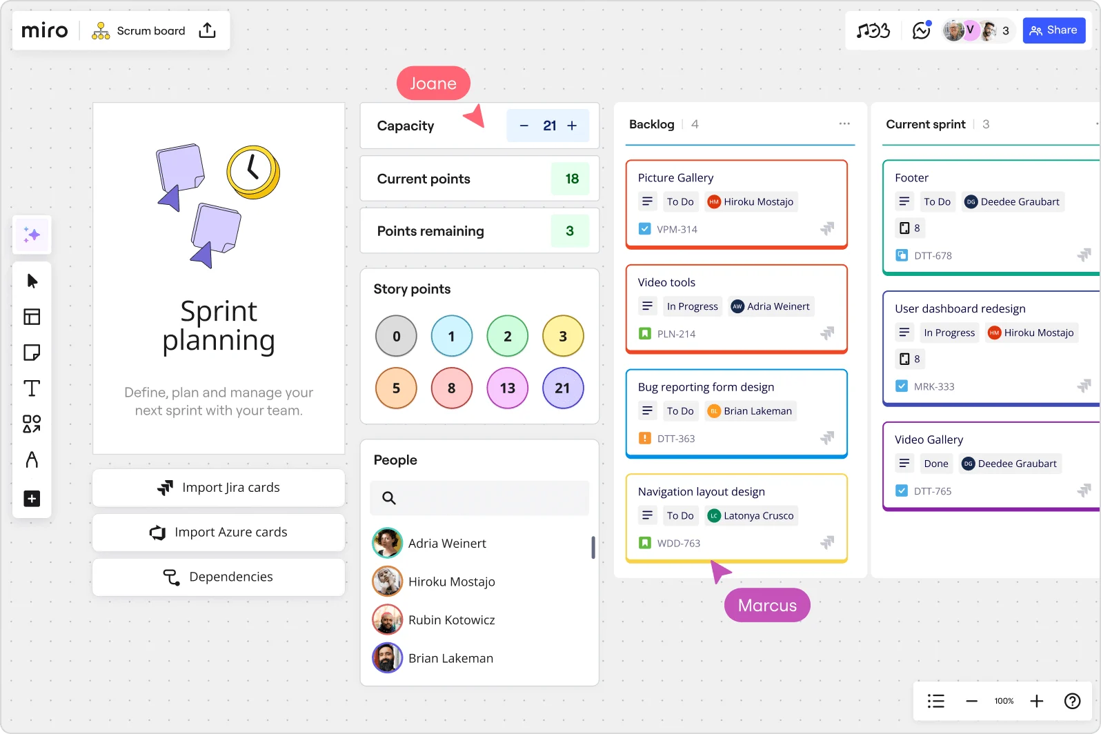 scrum-board hero standard sub-use-case img EN