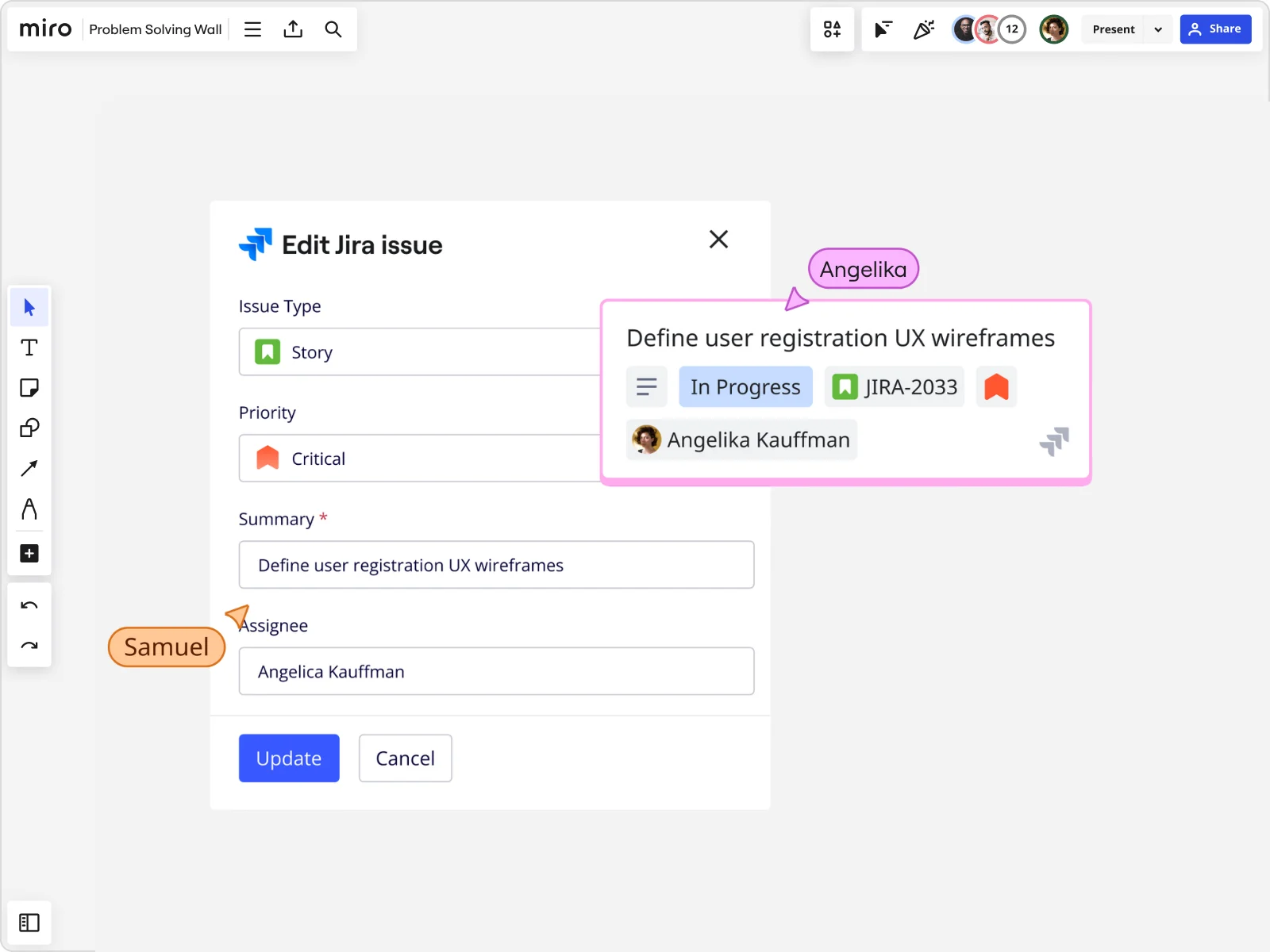 data integrations jira card
