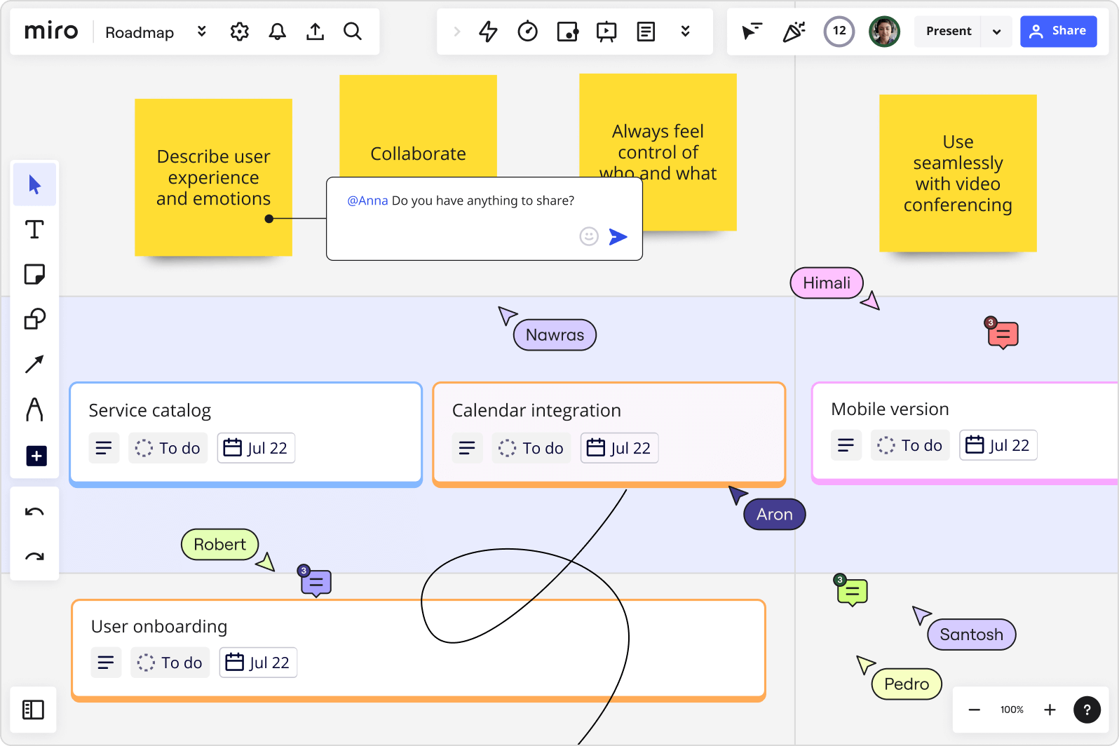 Miro  Free Online Collaborative Whiteboard Platform