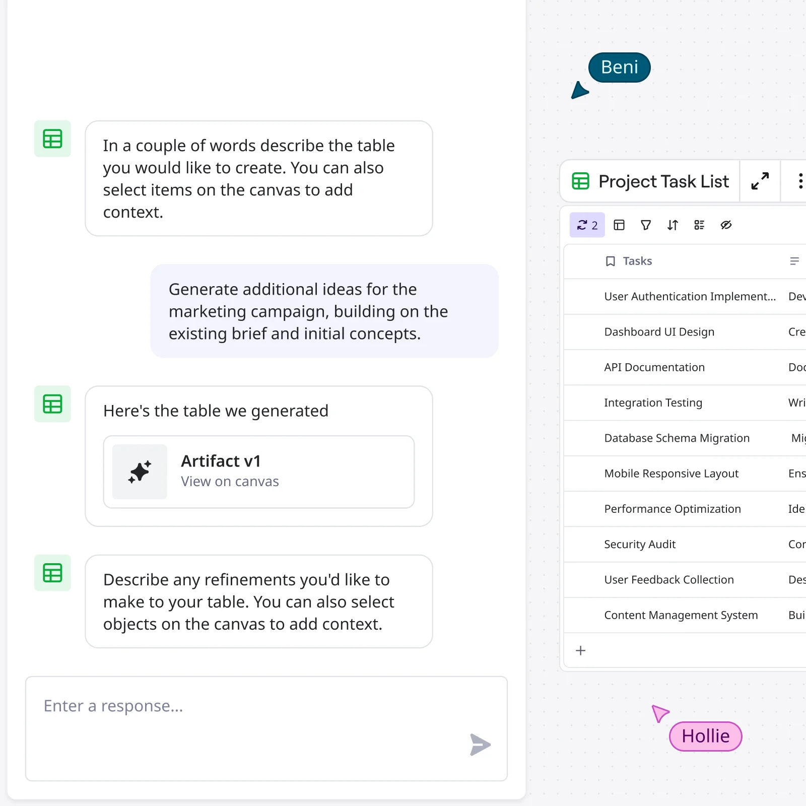 create with ai tables keyword ai product development how to image x2