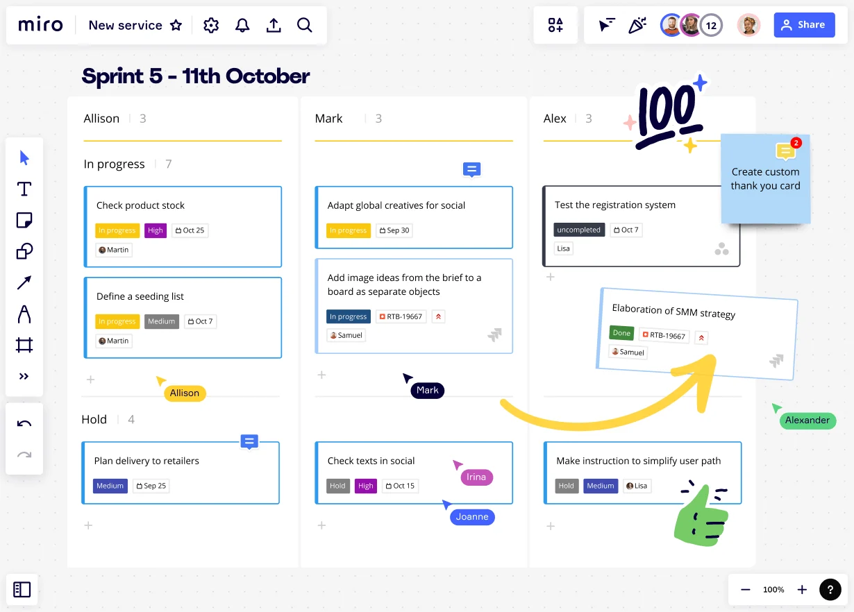 Tableau Kanban