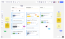 Kanban board in Miro