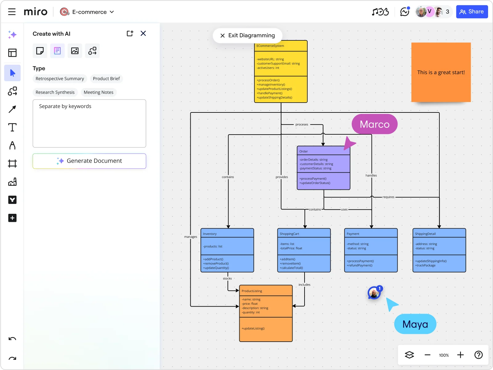 AI-diagramm-maker standard sub-use-case EN