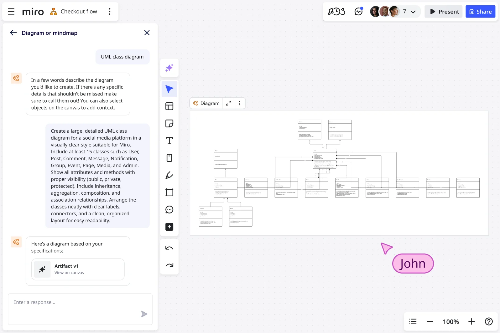 ai class diagram generator sub header x2