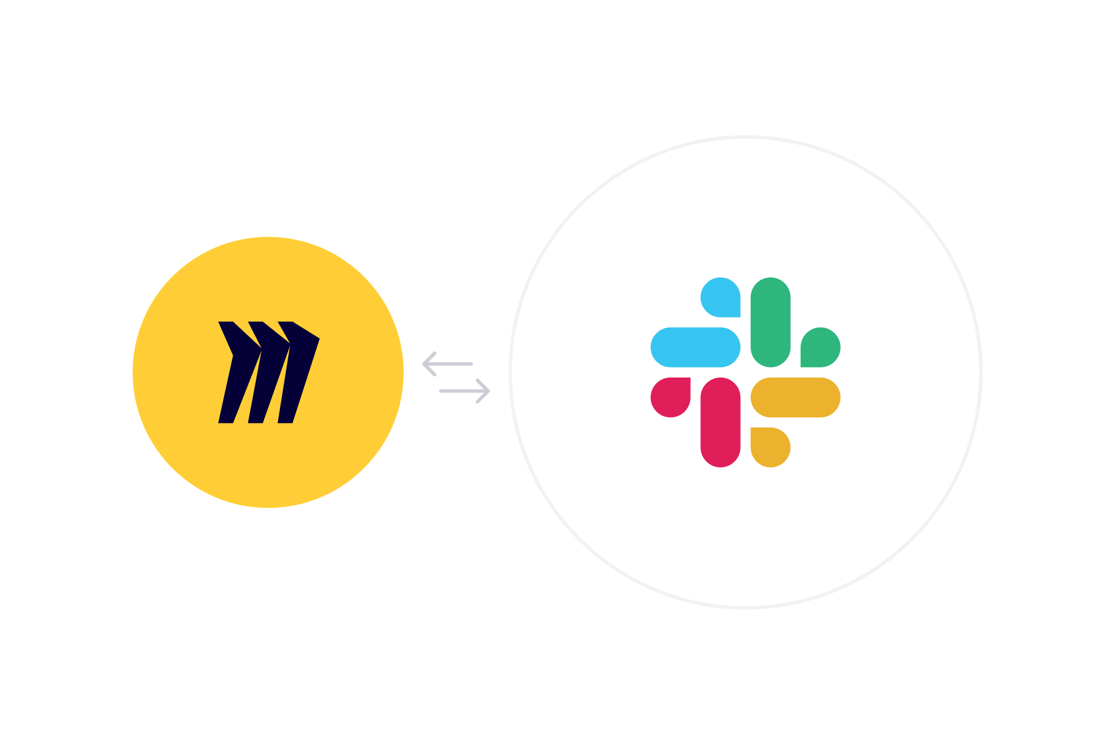 Logos de Miro et Slack