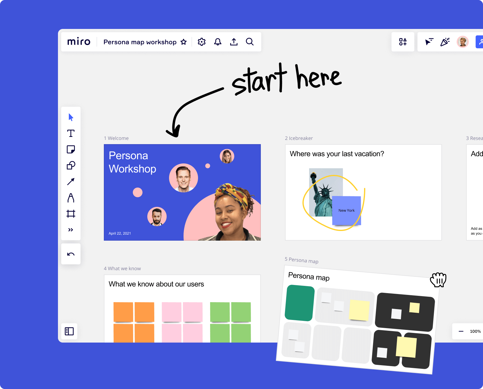 L Miro templates picker