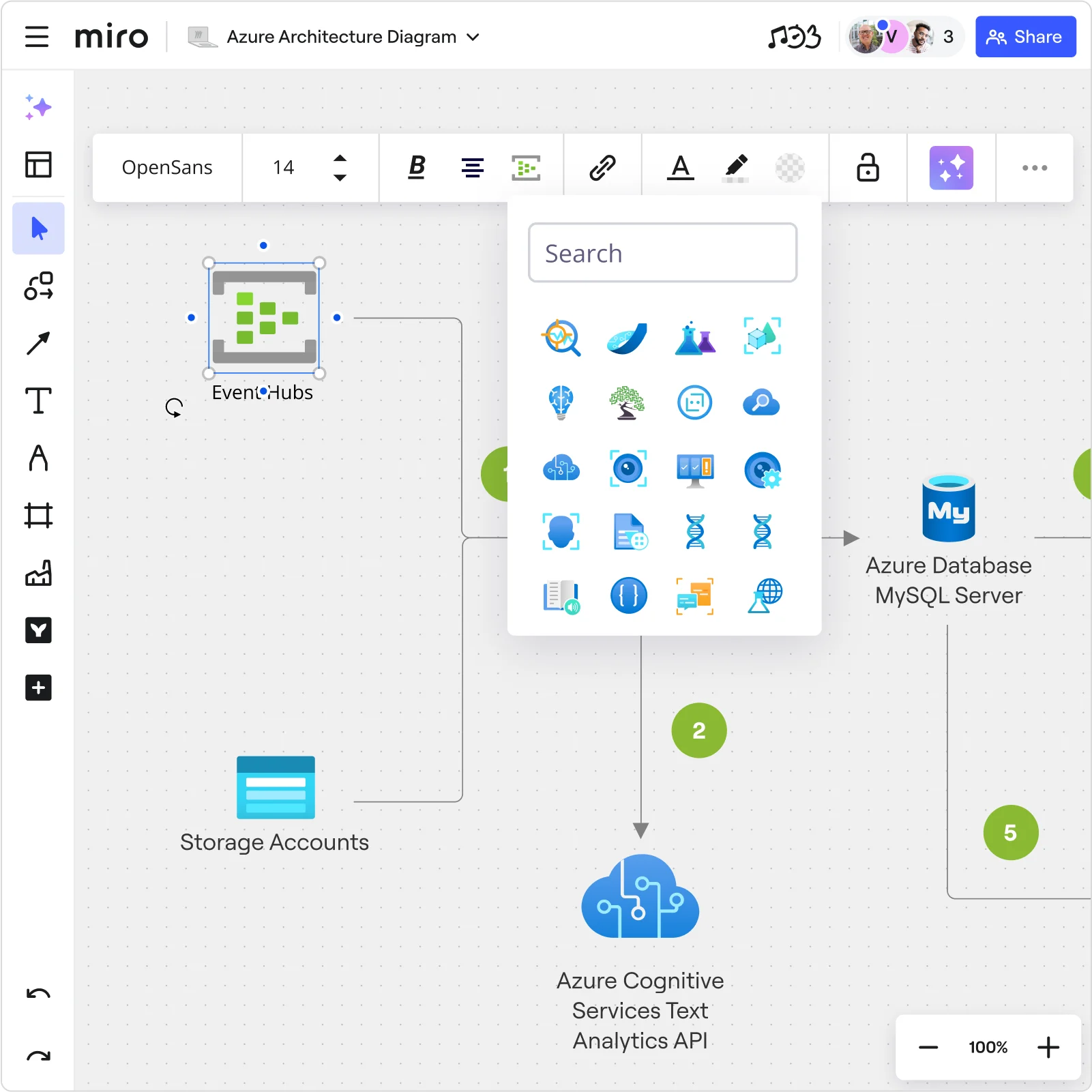 Azure-architecture-diagram-tool standard-sub-use-case EN