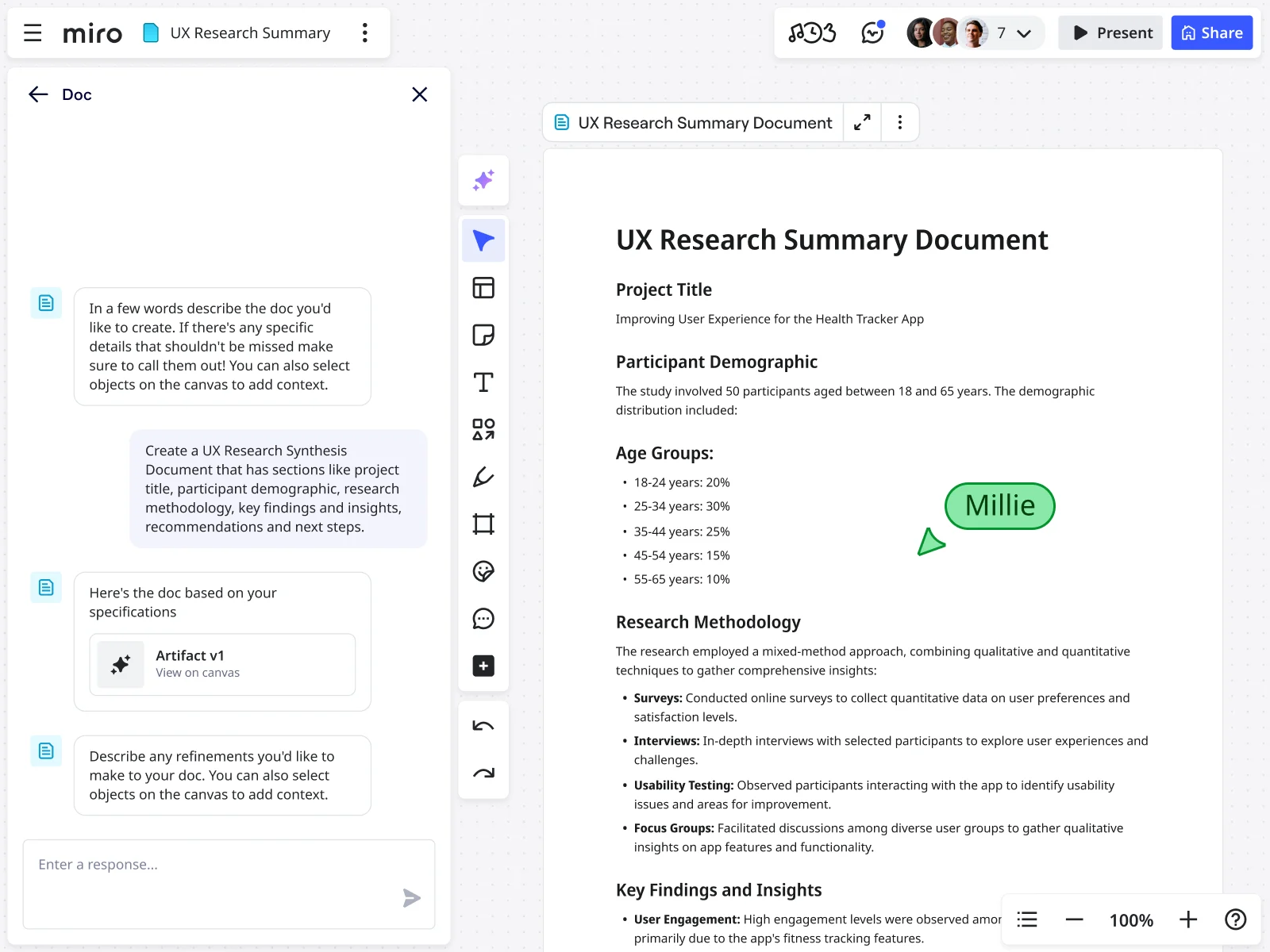 create with ai a miro doc keyword ai document generator hero image x2