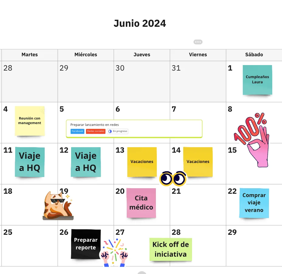 無料の6月カレンダーの作り方についての画像