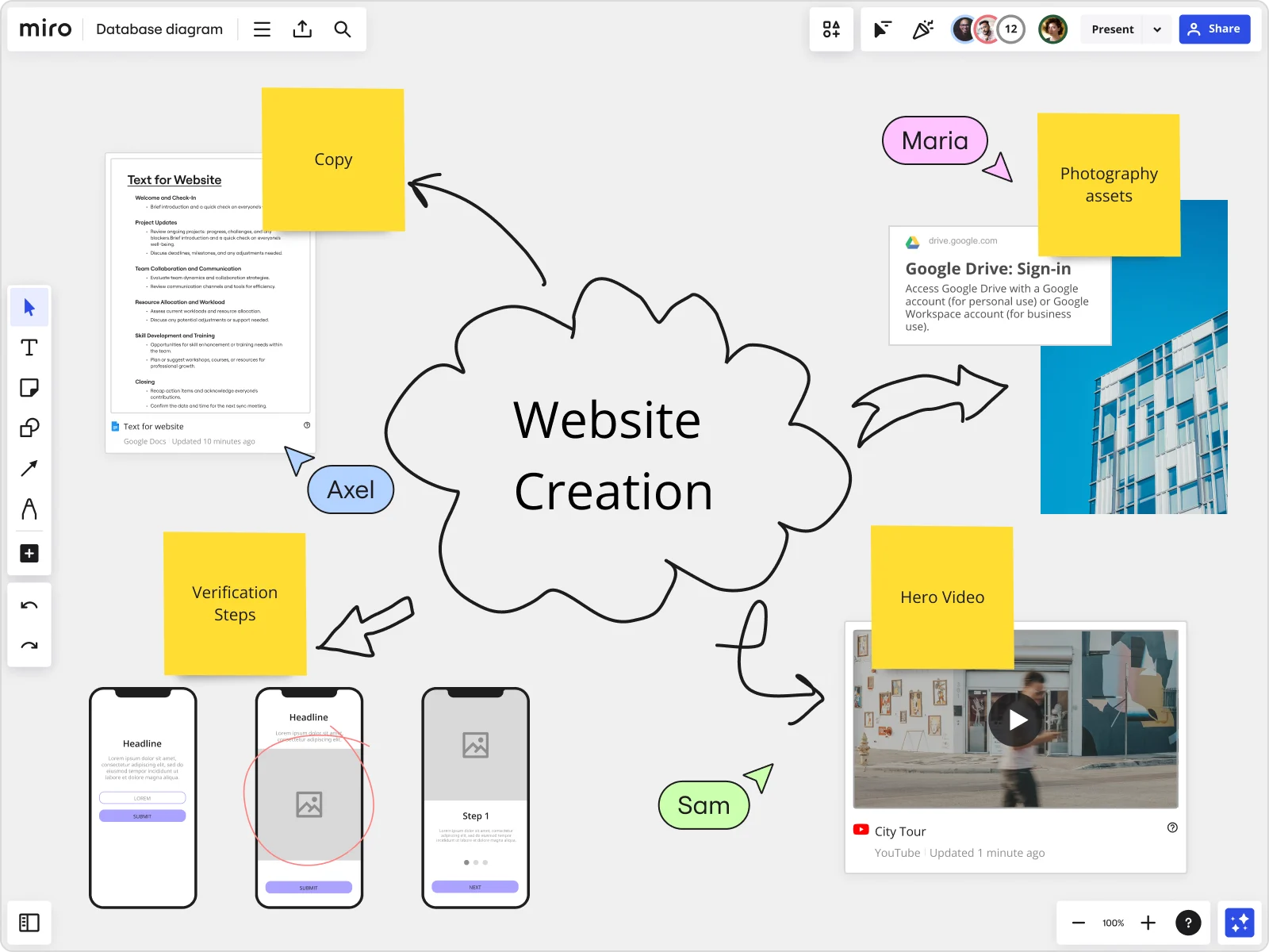 online drawing tool for presentation