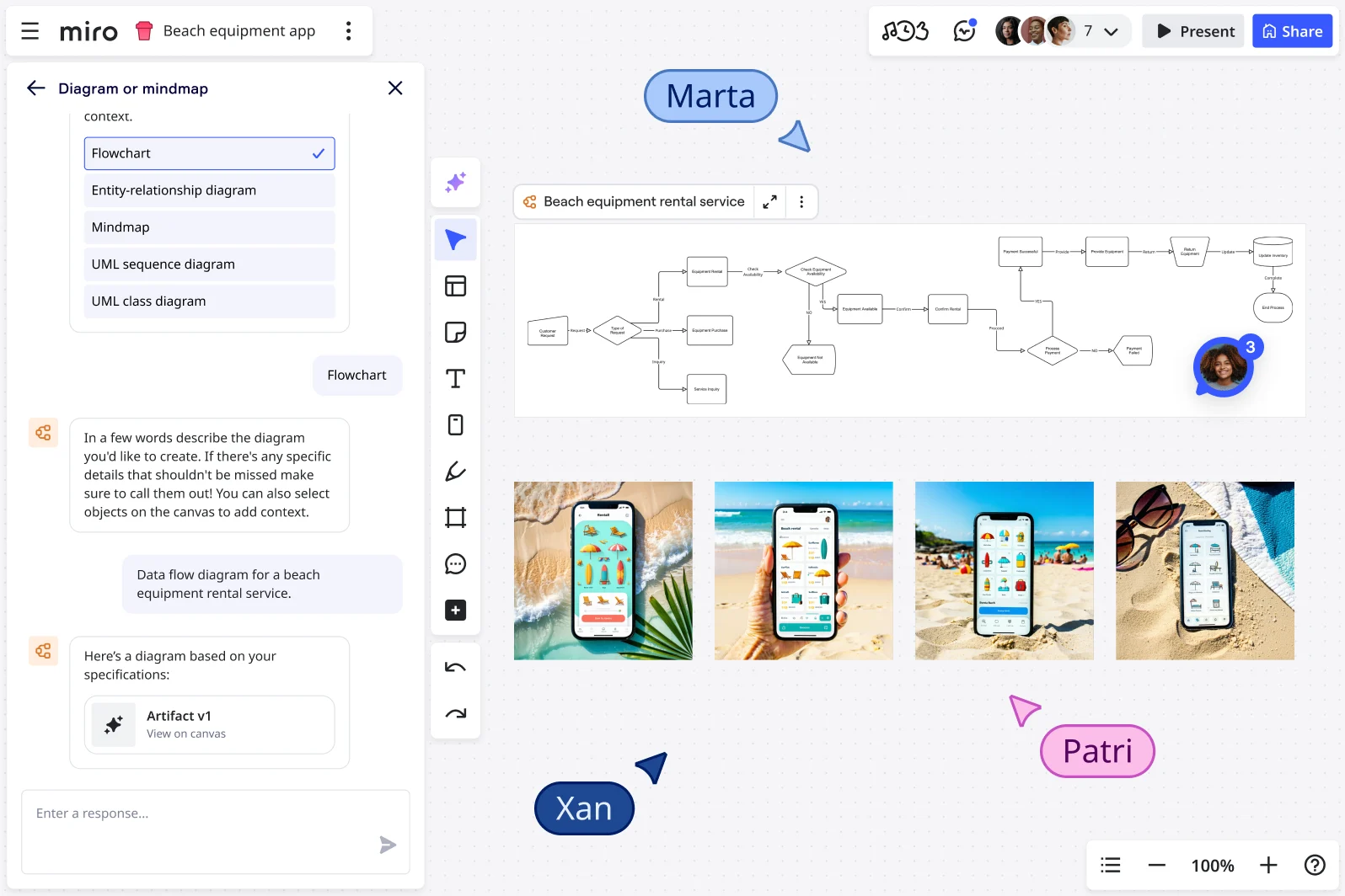 ai data flow diagram maker sub header x2
