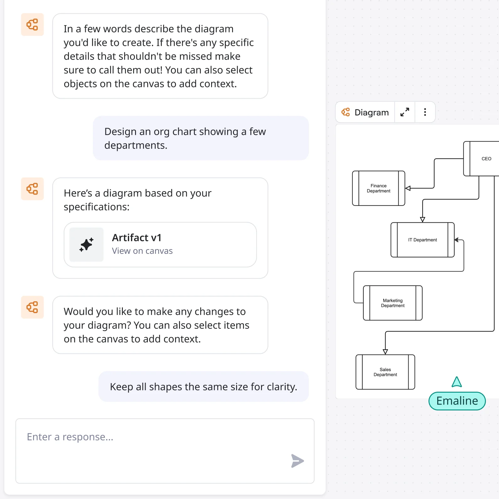 ai org chart generator how to x2