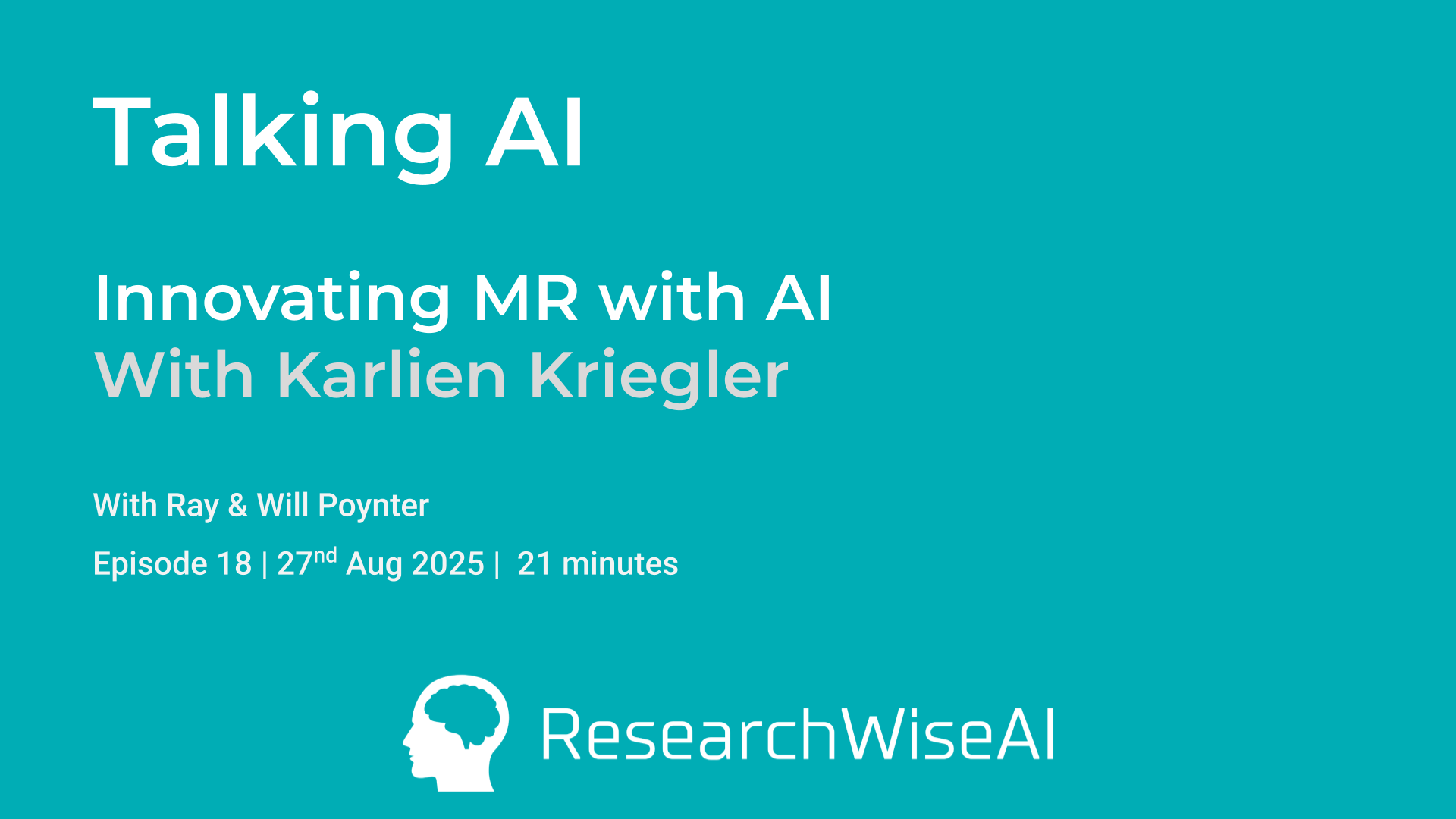 Innovating Market Research with AI: Karlien Kriegler of Hello Ara on Talking AI Innovating Market Research with AI: Karlien Kriegler of Hello Ara on Talking AI