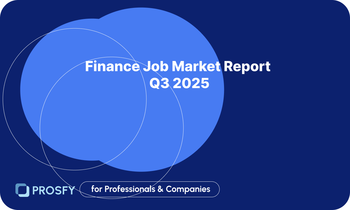 Finance Job Market Report – Q3 2025