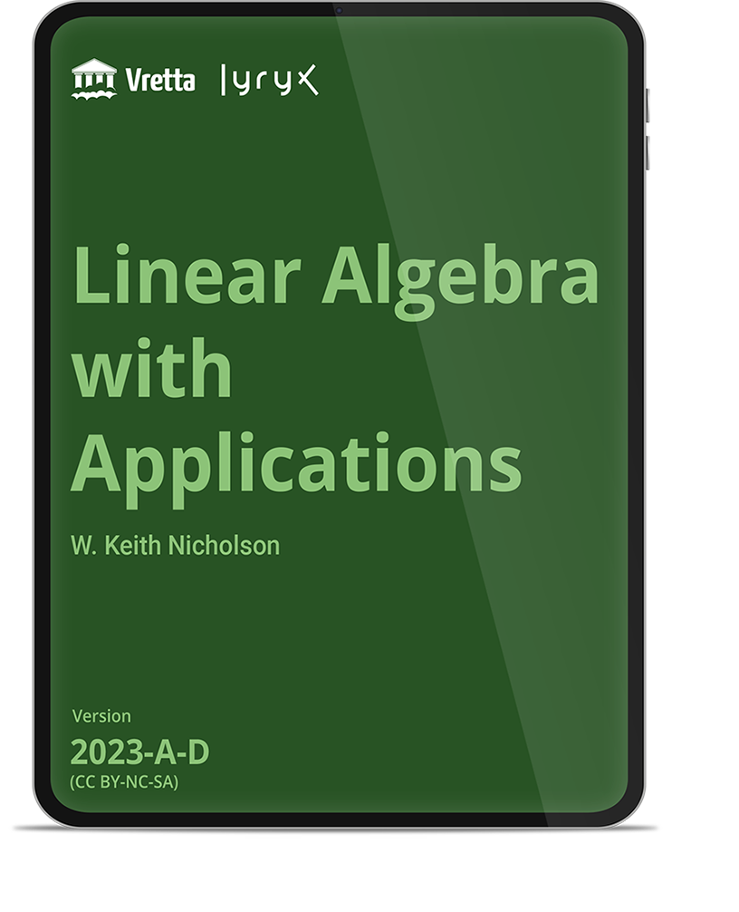 Linear Algebra With Applications