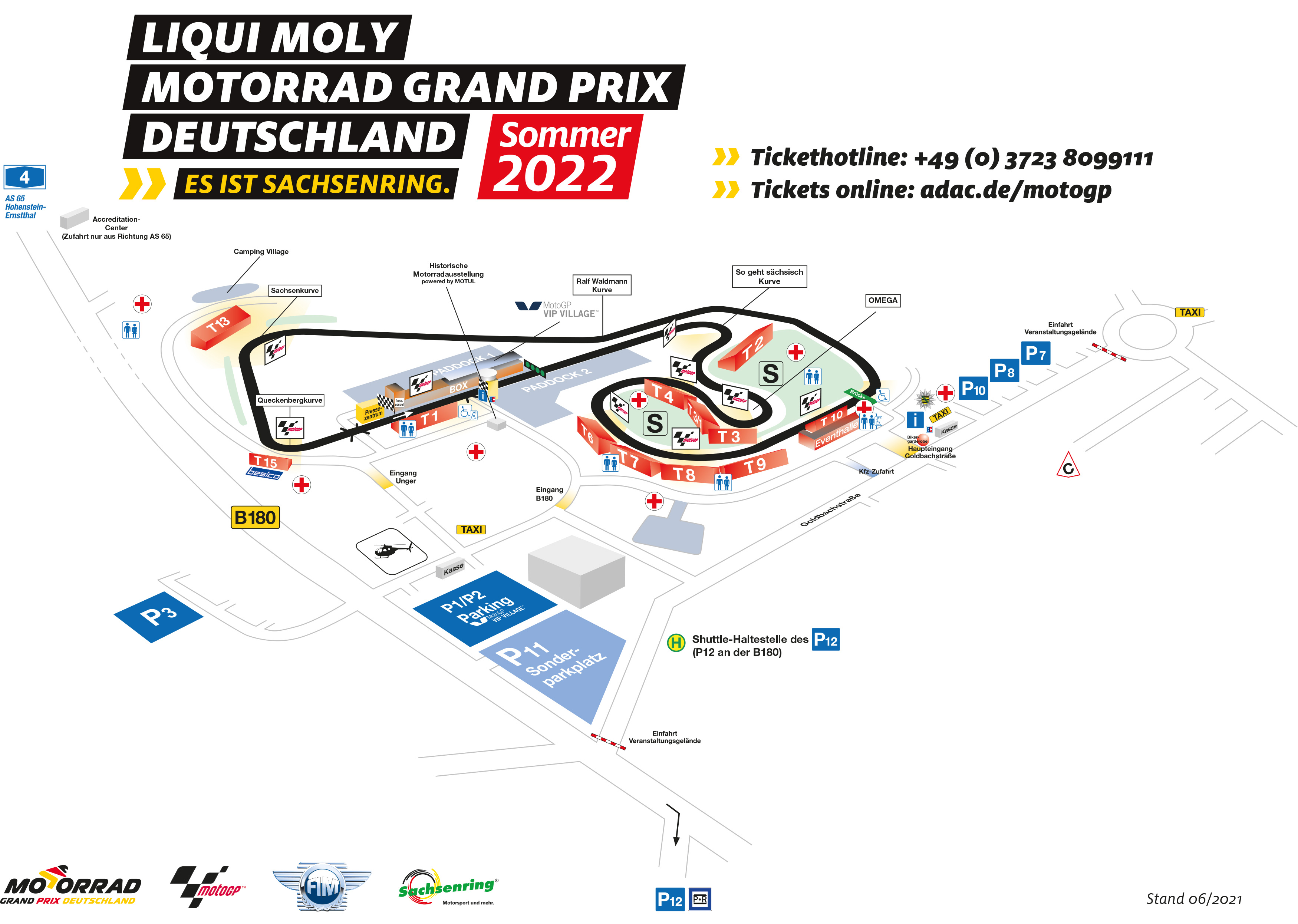 Sachsenring Beste Tribne