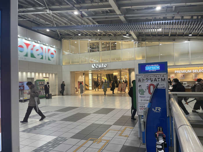 JR品川駅中央改札内イベントスペース説明3