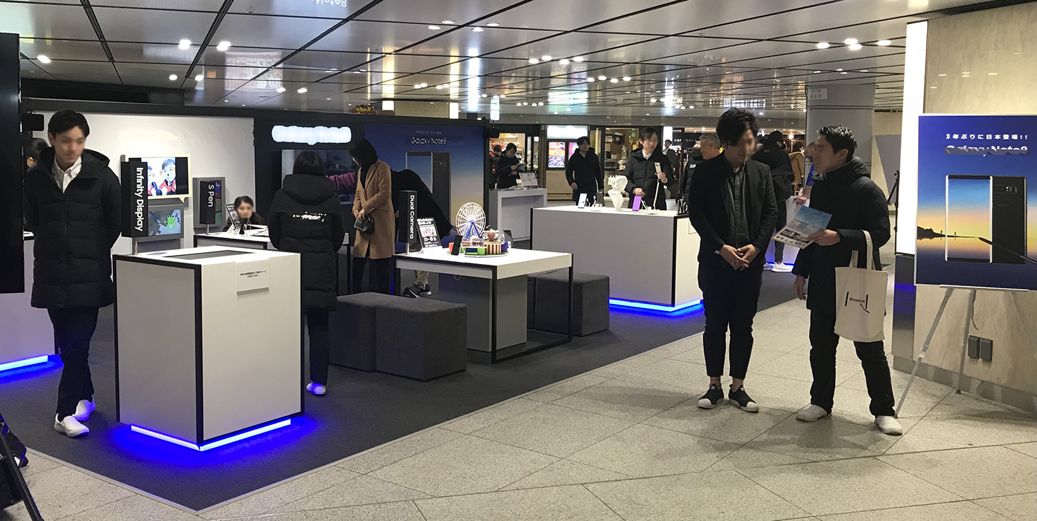 Jr東京駅新動輪広場イベントスペース 広文社 交通広告代理店