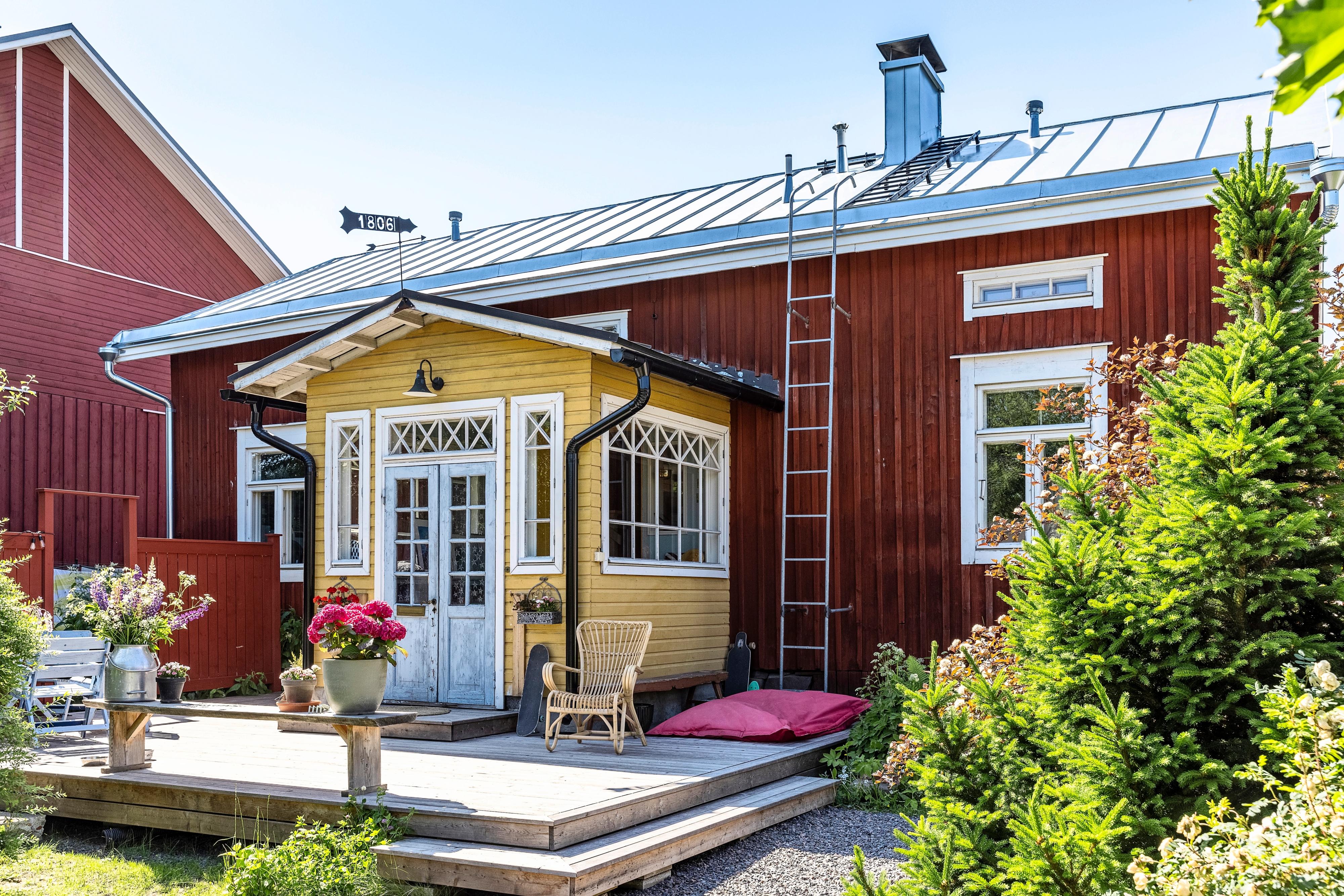 Gretan talon sisäänkäynti
