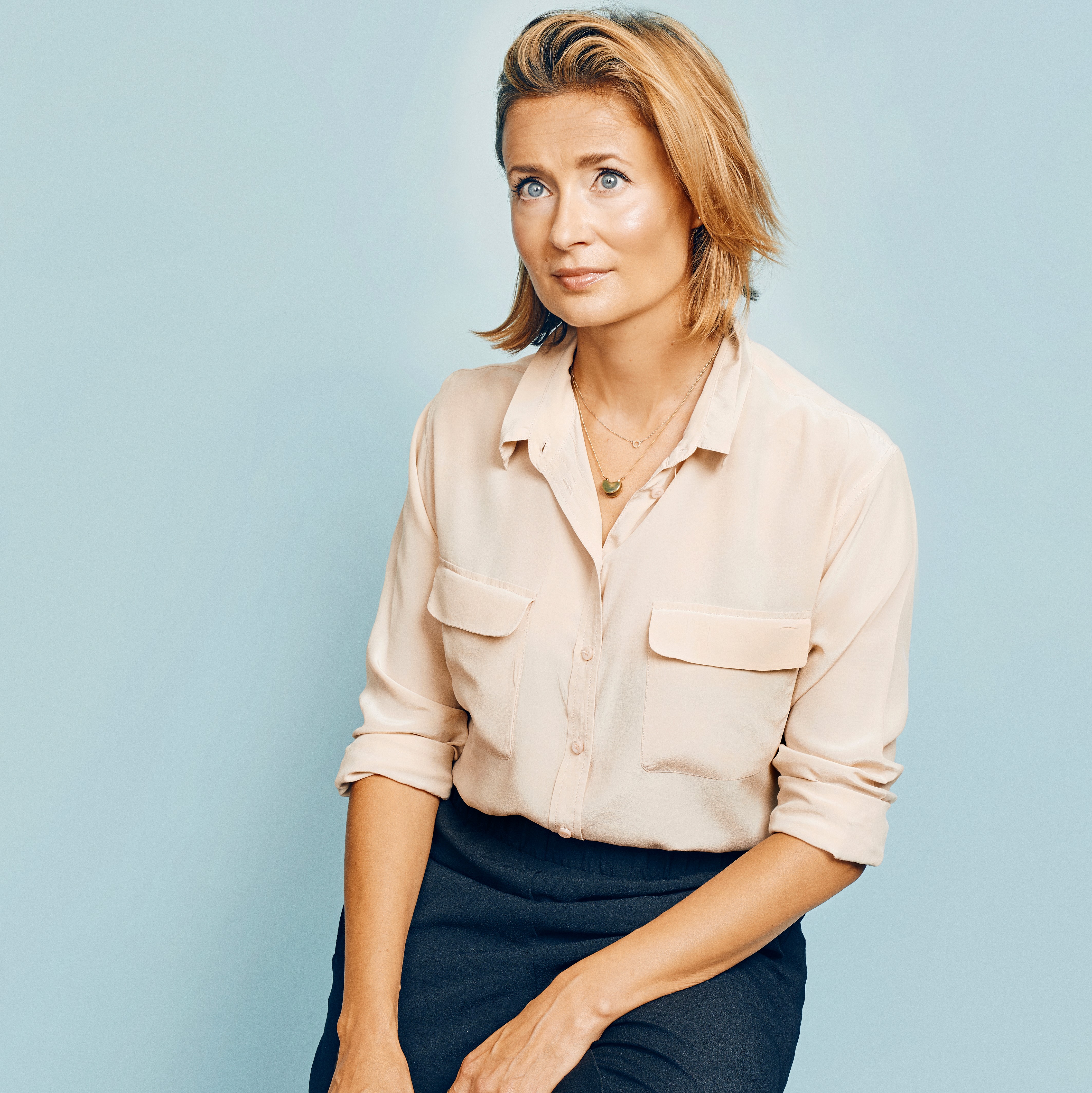 Sisustusarkkitehti Eva-Marie Eriksson.