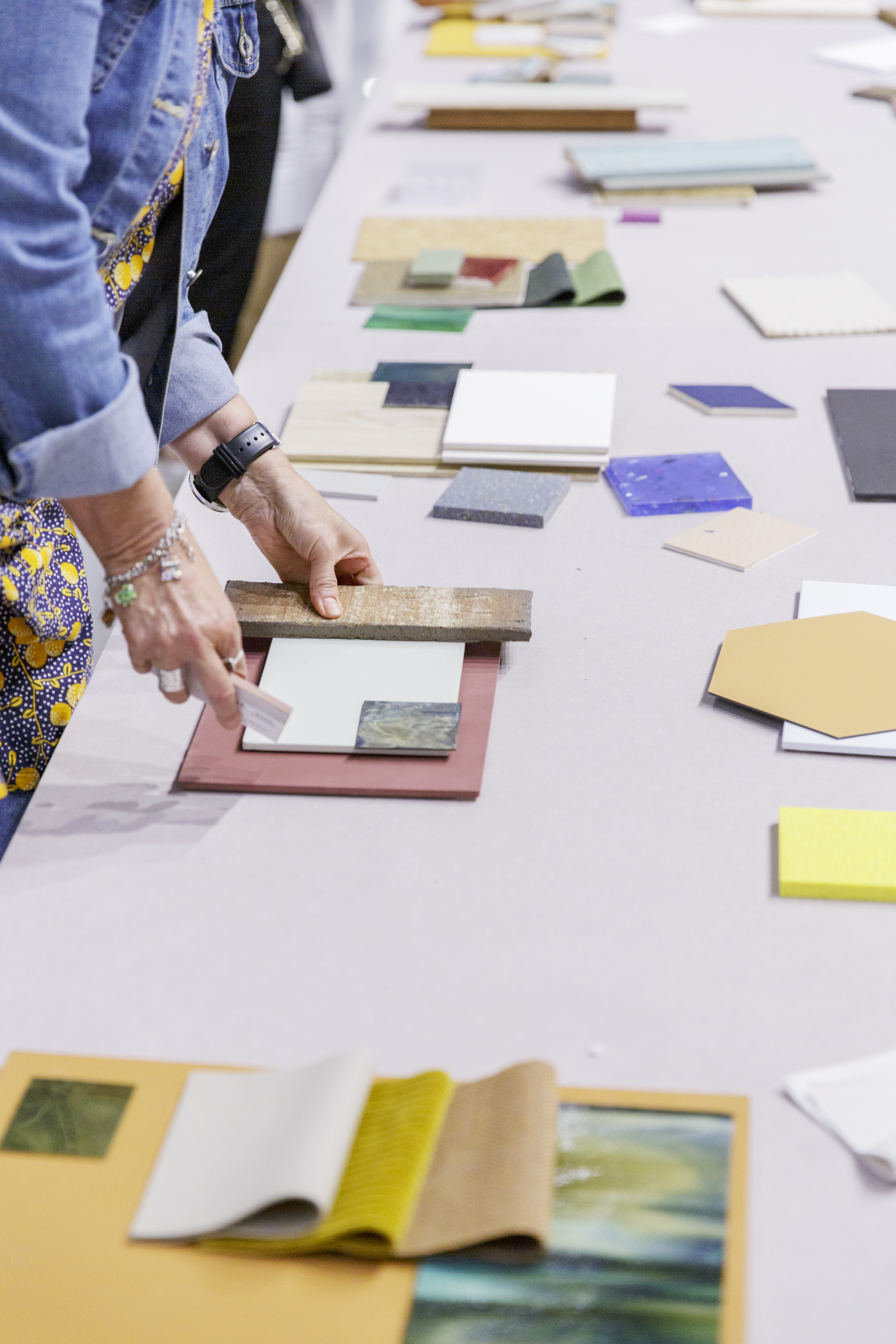 Materiaalien yhdistelyä Habitarematerialsissa 2019